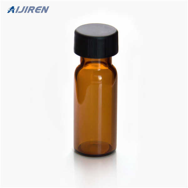 steel gold sample preparation crimp cap vial with high quality